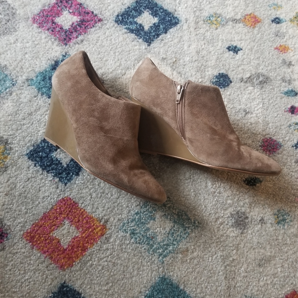 Corso Como Model Wedge Ankle Booties - image 1